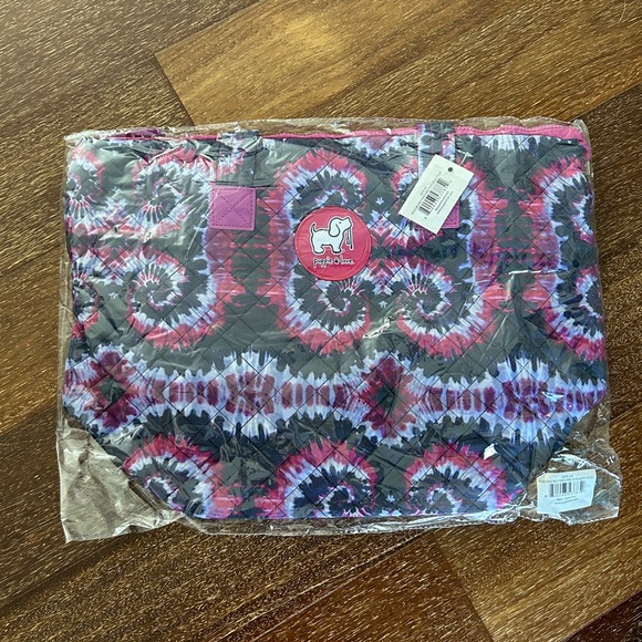 Color Pop Pup Quilted Tote Bag NCU0PTT2037